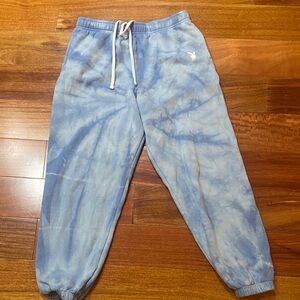 PLAYBOY Light Blue Tie-Dye Joggers